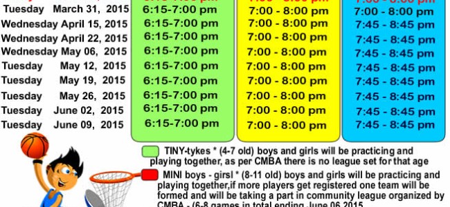 basketball schedule