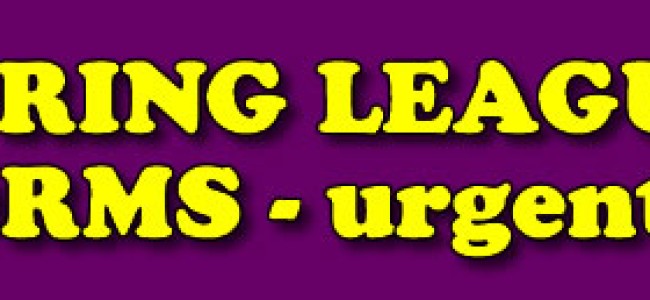 SPRING LEAGUE forms – MINI and BANTAM boys SPRING LEAGUE forms – MINI and BANTAM boys