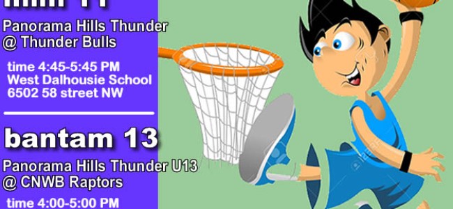 GAME day – Panorama Hills Thunder GAME day – Panorama Hills Thunder