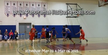 Panorama HIlls Basketball schedule week April 27-May 02