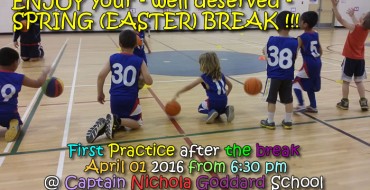 SPRING (Easter) Break + SPRING LEAGUE SPRING (Easter) Break + SPRING LEAGUE