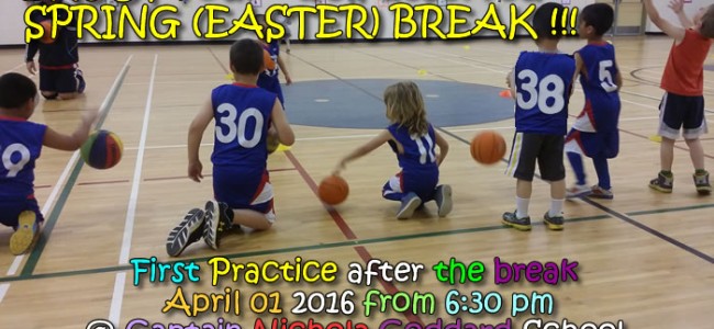 SPRING (Easter) Break + SPRING LEAGUE SPRING (Easter) Break + SPRING LEAGUE