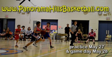 Practice MAY 27 & GAME DAY May 28 Practice MAY 27 & GAME DAY May 28