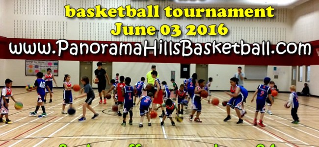 Basketball tournament June 03 + PLAY-OFF games June 04