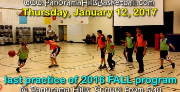 BASKETBALL practice: January 12 2017 BASKETBALL practice: January 12 2017