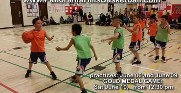 Basketball practices: June 06 & 09 + GOLD MEDAL GAME