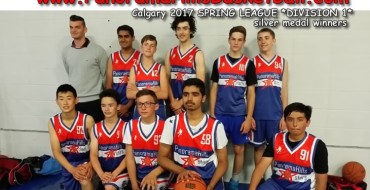 2017 SPRING LEAGUE – Panorama Hills MIDGET boys * DIVISION 1 * silver medal WINNERS
