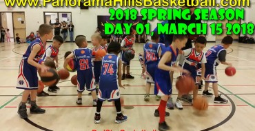 RedStar/PanoramaHills Basketball * 2018 SPRING SEASON * day 01 * March 15