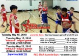 Red Star Basketball practices + Games May 15-22