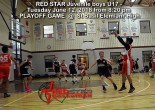 Red Star basketball U17 boys *playoff game* club  A division