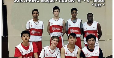 Red Star Basketball U17 – 3rd place – “Clubs A” division – SPRING league