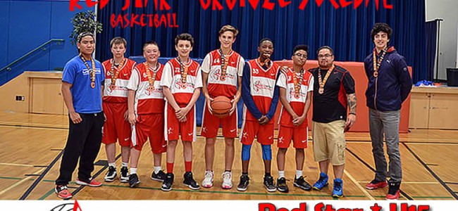 Red Star basketball – U15 boys – Bronze medal – SPRING 2018 Red Star basketball – U15 boys – Bronze medal – SPRING 2018