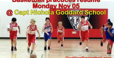 Panorama Hills / Red Star Basketball practices resume NOV 05 Panorama Hills / Red Star Basketball practices resume NOV 05
