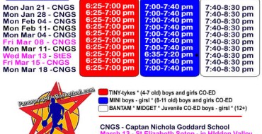 2019 WINTER basketball schedule (Jan 21-Mar 18) ** UPDATED FEB 04 2019 ** 2019 WINTER basketball schedule (Jan 21-Mar 18) ** UPDATED FEB 04 2019 **