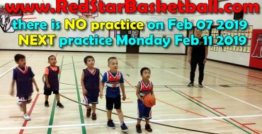 No PRACTICE on Thur FEB 07 – NEXT practice MON Feb 11