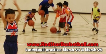 Basketball Practices: Monday March 04 & Friday March 08 Basketball Practices: Monday March 04 & Friday March 08