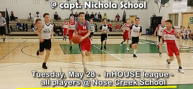 Red Star Basketball practices May 27-31 Red Star Basketball practices May 27-31
