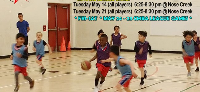 RED STAR: Upcoming Basketball practices/games May 13-May 25 RED STAR: Upcoming Basketball practices/games May 13-May 25