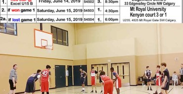 Red Star Basketball – Midget boys – playoff games schedule – June 14-15 Red Star Basketball – Midget boys – playoff games schedule – June 14-15