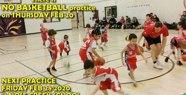 FEB 20 practice cancelled (school cancellation) – NEXT PRACTICE FEB 28 @ NOSE CREEK SCHOOL