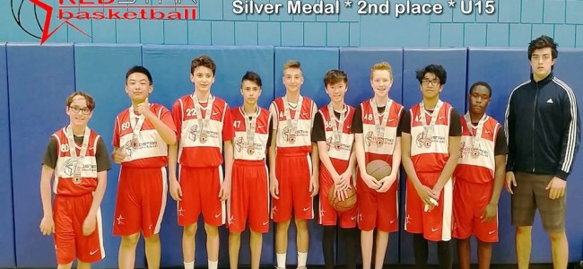 Red Star Basketball *U15 boys* – 2nd place – SILVER MEDAL – Spring League Red Star Basketball *U15 boys* – 2nd place – SILVER MEDAL – Spring League