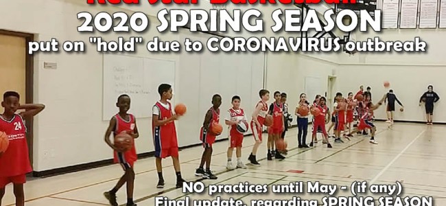 COVID-19 * All registrations/programs currently suspended