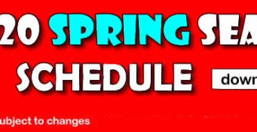 Red Star Basketball 2020 SPRING season schedule Red Star Basketball 2020 SPRING season schedule