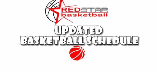 Fall Basketball Schedule –Panorama Hills / Red Star Basketball program
