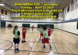 Mini & Tiny Stars – Bonus practice- game time Tue Apr 22 @Hidden Valley School