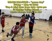 Mini & Tiny Stars – Bonus practice * game time * Fri May 03 @ Hidden Valley School