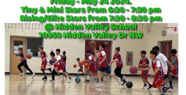 FRIDAY (bonus) practice – “game time”: Fri – May 24 @ Hidden Valley School FRIDAY (bonus) practice – “game time”: Fri – May 24 @ Hidden Valley School