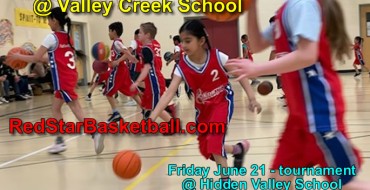 Red Star Basketball – “game time”: Wed – June 19 @  Valley Creek School Red Star Basketball – “game time”: Wed – June 19 @  Valley Creek School
