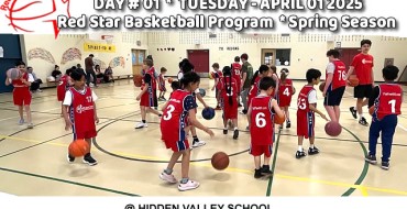Day #01 * TUE * April 01 2025 * Red Star Basketball SPRING program Day #01 * TUE * April 01 2025 * Red Star Basketball SPRING program