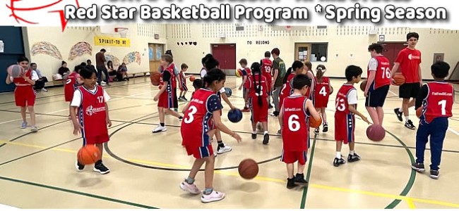 Day #01 * TUE * April 01 2025 * Red Star Basketball SPRING program Day #01 * TUE * April 01 2025 * Red Star Basketball SPRING program