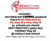 There is NO practice on Fri May 16 & Mon May 19 – next practice TUESDAY May 20 There is NO practice on Fri May 16 & Mon May 19 – next practice TUESDAY May 20