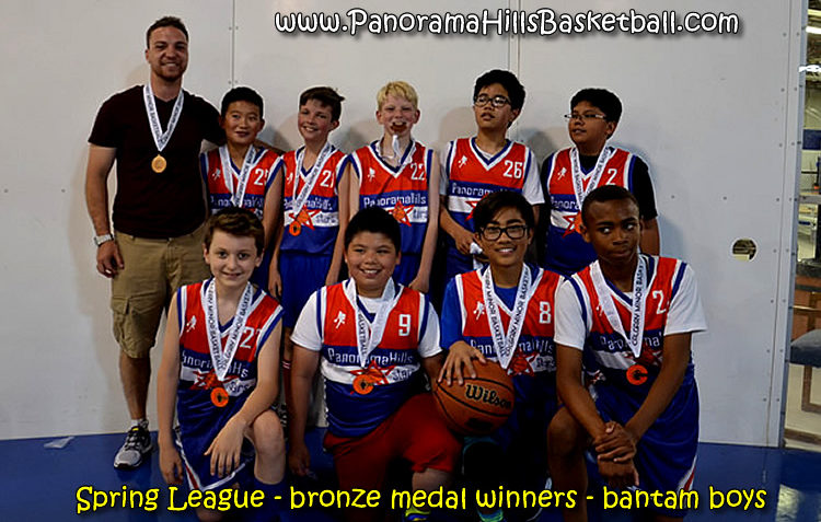 Bronze medal Winners - Panorama Stars - bantam boys